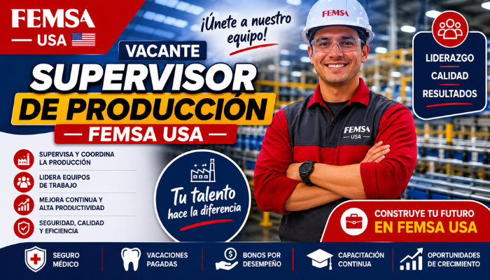 Supervisor de Producción FEMSA